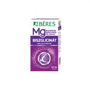 BÉRES MAGNÉZIUM-BISZGLICINÁT KAPSZULA - 60X BÉRES MAGNÉZIUM-BISZGLICINÁT KAPSZULA - 60X